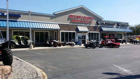 Come and visit Ocean County Powersports, we have the right motorcycle, ATV or scooter for you!